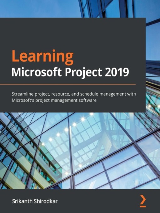 Cover image for Learning Microsoft Project 2019